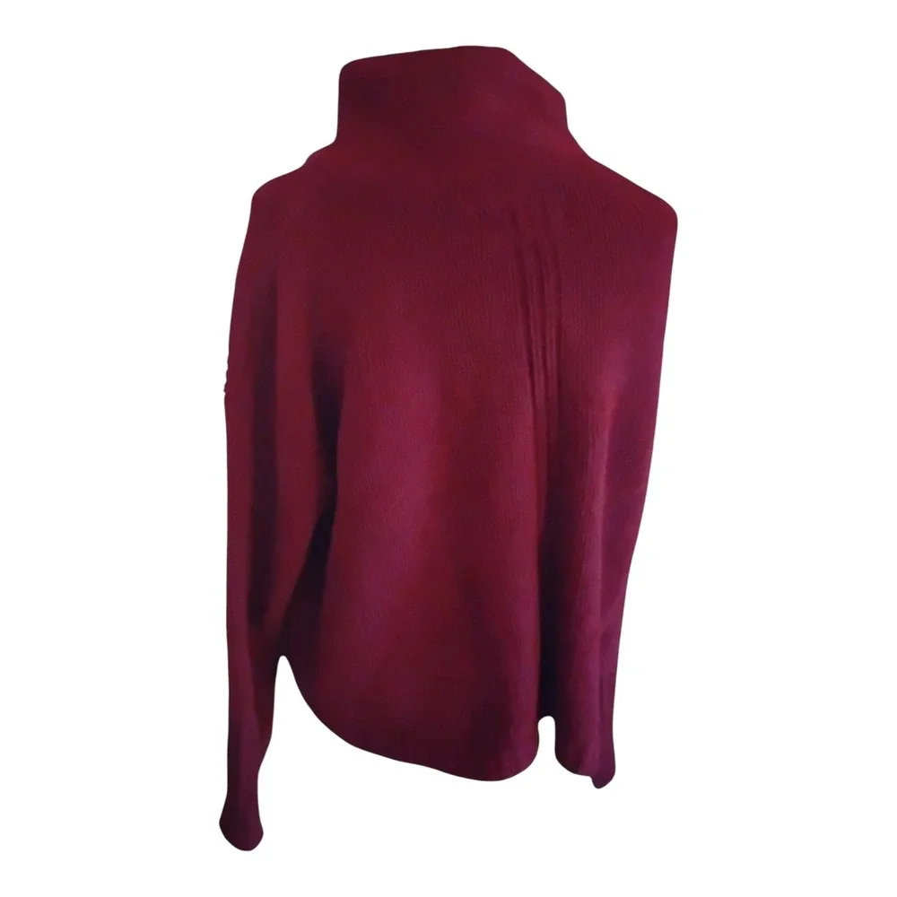 Petal & Flower Burgundy‎ Super Soft Sweater Size Medium NWT